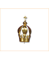 Corona de la Virgen de Fátima dorada